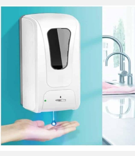 DISPENSER AUTOMATICO UV NO TOUCH GEL SAPONE SPRAY A BATTERIA O CORRENTE IGENIZZAZIONE MANI NO RISCHIO PREVENZIONE CONTAGIO CORONAVIRUS PER CENTRO ESTETICO BARBIERE PARRUCCHIERE SPA