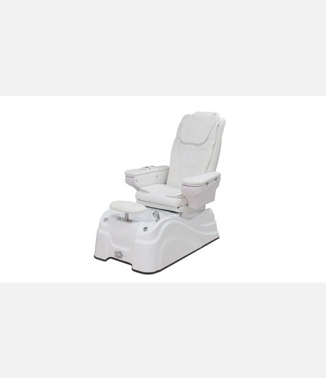 POLTRONA ELETTRICA 2 MOTORI PER PEDICURE E SPA CON VASCA PIEDI IDROMASSAGGIO E DOCCIA, BRACCIOLI GIREVOLI, MASSAGGIO SHIATSU ALLA SCHIENA, MP3, SPINA USB E SCHEDA SD.