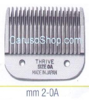 PETTINE TESTINA PER TOSATRICE THRIVE PER MODELLI 801 A 808/2 2 MM SIZE 0A