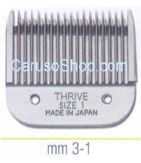 PETTINE TESTINA PER TOSATRICE THRIVE 3 MM SIZE 1