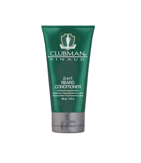 CLUBMAN 2-IN-1 BEARD CONDITIONER - BALSAMO CONDIZIONANTE 2 IN 1 PER BARBA 89 ML -  3 OZ MADE USA