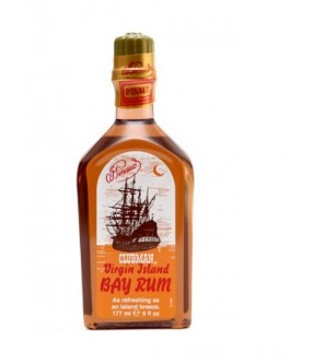 CLUBMAN VIRGIN ISLAND BAY RHUM AFTER SHAVE / BODY TONIC - LOZIONE DOPOBARBA / TONICO PER IL CORPO 177 ML - 6 OZ MADE USA