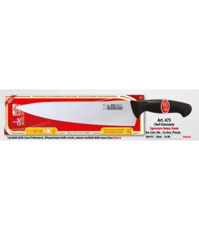 COLTELLO CUCINA MANICO IN PLASTICA 30 CM SPESSORE LAMA 3 MM LINEA HO.RE.CA. DE LUCA