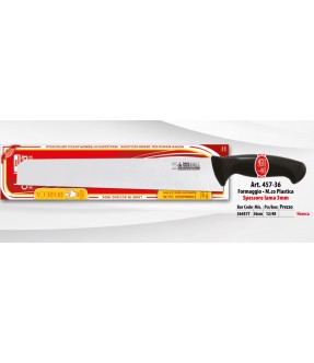 COLTELLO SALATO / FORMAGGIO MANICO IN PLASTICA 36 CM SPESSORE LAMA 3 MM LINEA HO.RE.CA. DE LUCA