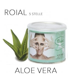 CERA EPILAZIONE ROIAL LIPOSOLUBILE BARATTOLO 400 ML ALOE VERA